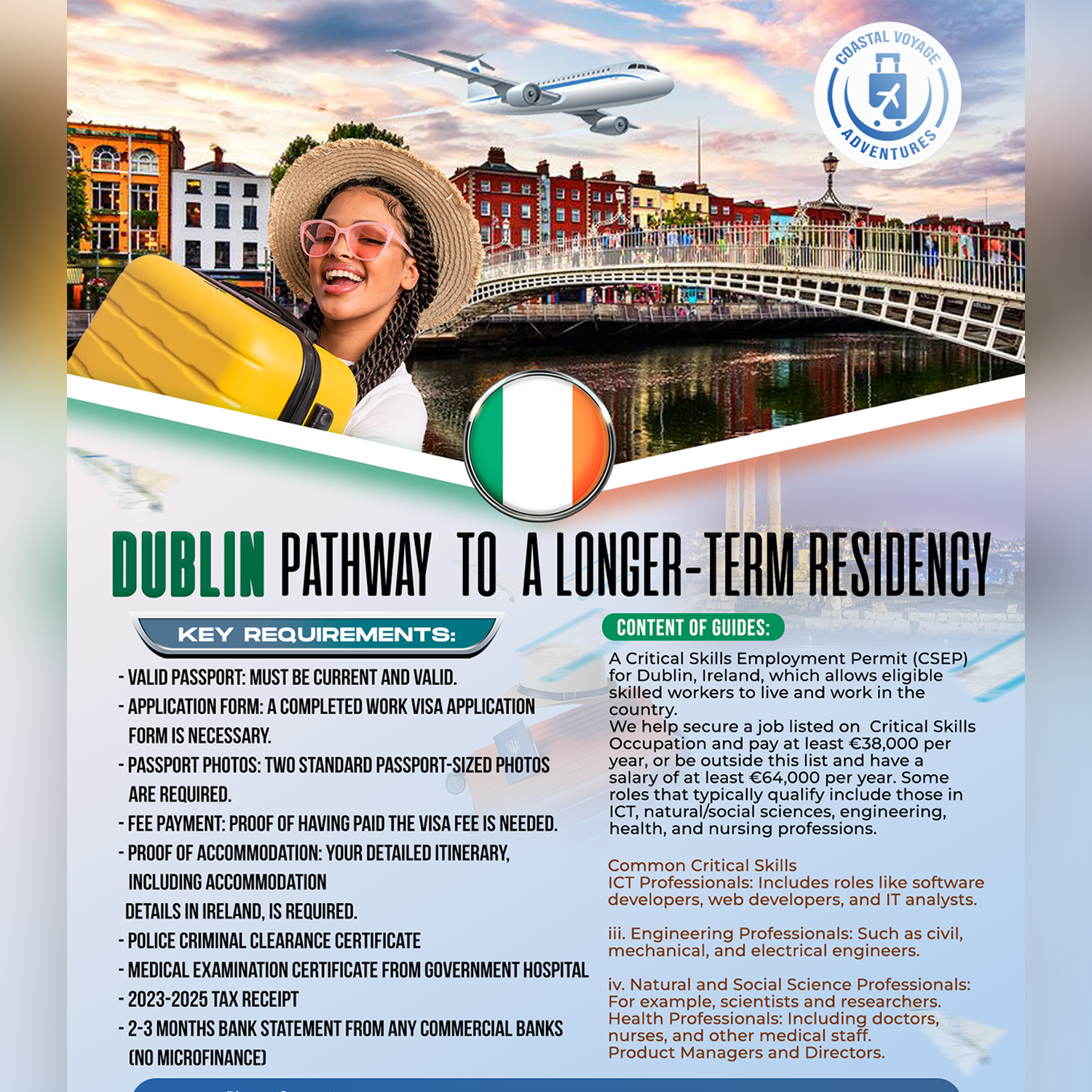 DUBLIN PATHWAY TO A LONG TERM RESIDENCY