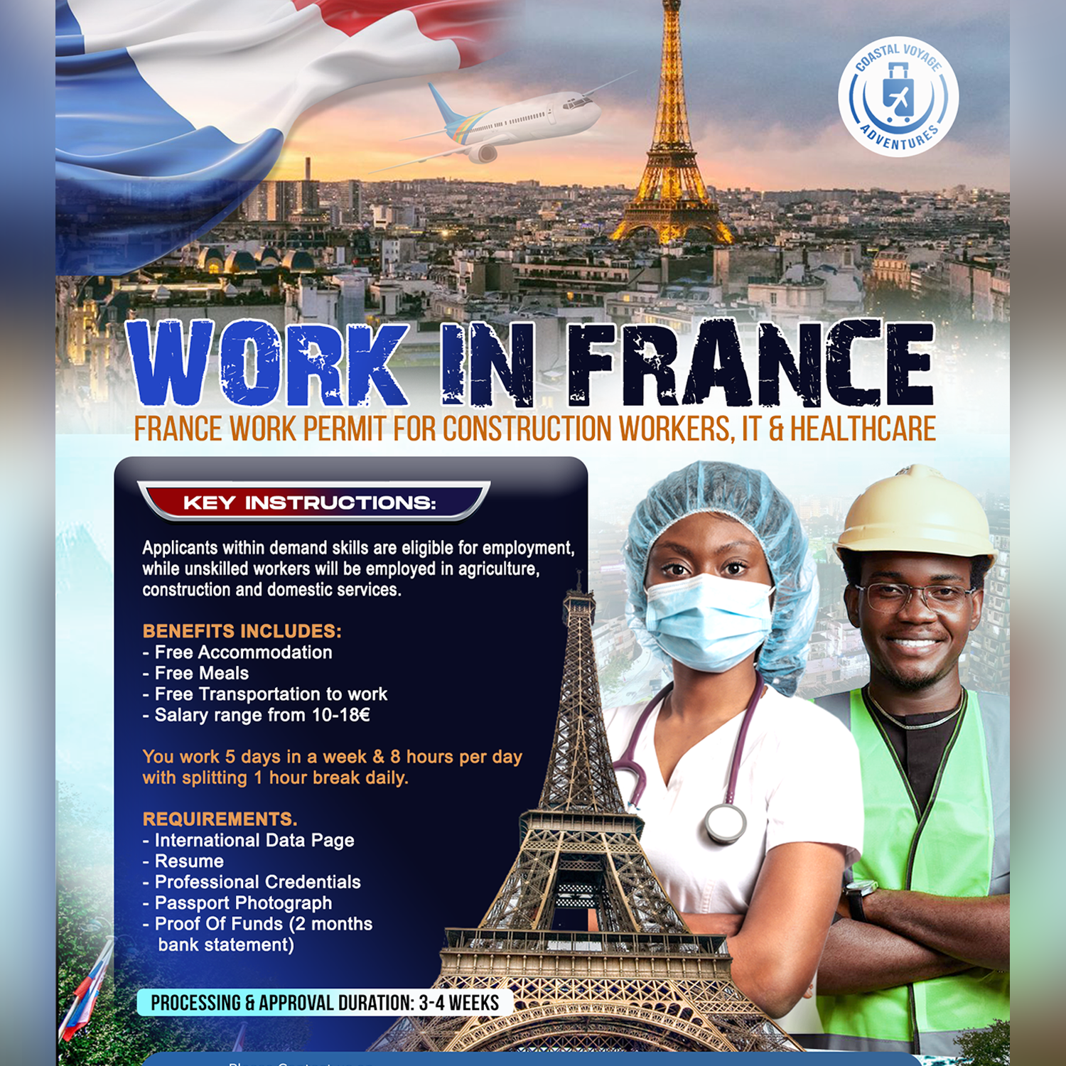 WORK IN FRANCE